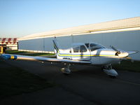 N55747 @ S43 - Front quarter shot with cabin door open. - by Jill England