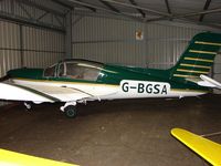 G-BGSA @ EGLA - Morane Rallye