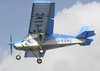G-RSMC @ EGSF - Executive SLA100 landing at Conington
