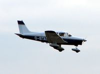 G-BTAW @ EGBJ - Busy late afternoon at Gloucestershire (Staverton) Airport - by Terry Fletcher