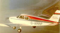 G-ARRP @ EGFF - Over the Somerset coast 1986 - by Mike Flynn
