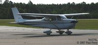 N4379L @ SFQ - Turning off towards Skydive Suffolk
