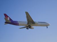 N586HA @ LAX - Final for 25R at LAX