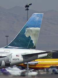 N921FR @ KLAS - Frontier Airlines / 2003 Airbus A319-111 - 'Mountain Goat' or as I prefer: 'Billy Goat Gruff! - by Brad Campbell