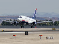 N160AW @ KLAS - US Airways / 1988 Boeing 737-3G7 - by Brad Campbell