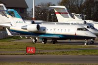 VP-BGO @ EGGW - CL600 at Luton - by Terry Fletcher