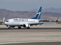 C-FKWS @ KLAS - WestJet / 2001 Boeing 737-76N - by Brad Campbell