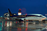 EI-DMM @ VIE - KD Avia Boeing 737-300 - reflection - by Yakfreak - VAP
