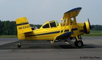N6634Q @ PMZ - Profile, and another shade of yellow, thanks to changing lighting