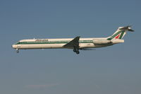 I-DATB @ EBBR - arrival of flight AZ146 to rwy 25L - by Daniel Vanderauwera