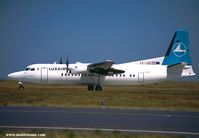 LX-LGC @ LFPG - Luxair after its landing at Paris CDG - DHC-8-402Q Dash 8 cn 4162 wears the code LX-LGC in 2007 - by Michel Teiten ( www.mablehome.com )