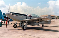 N4151D @ CNW - At the Texas Sesquicentennial Airshow - P-51 44-73458 flying as 44-84660