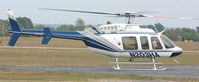 N203HA @ DAN - 1996 Bell 407 in Danville Va. - by Richard T Davis