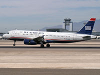 N663AW @ KLAS - US Airways / 2001 Airbus Industrie A320-232 - by Brad Campbell