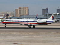 N810AE @ KLAS - American Eagle Airlines / 2001 Embraer EMB-135KL - by Brad Campbell