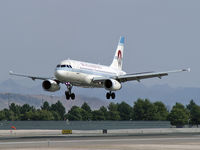 N828AW @ KLAS - US Airways - 'Retro' / Airbus Industrie A319-132 - by Brad Campbell