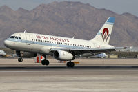 N828AW @ KLAS - US Airways - 'Retro' / Airbus Industrie A319-132 - by Brad Campbell