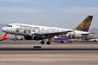 N934FR @ KLAS - Frontier Airlines / 2004 Airbus A319-111 - 'Lynx Cub' - by Brad Campbell