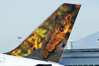 N934FR @ KLAS - Frontier Airlines / 2004 Airbus A319-111 - 'Lynx Cub' - by Brad Campbell