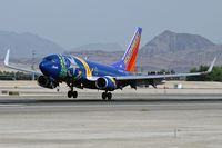 N727SW @ KLAS - Southwest Airlines - 'Nevada One' / 1999 Boeing 737-7H4 - by Brad Campbell