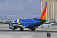 N727SW @ KLAS - Southwest Airlines - 'Nevada One' / 1999 Boeing 737-7H4 - by Brad Campbell