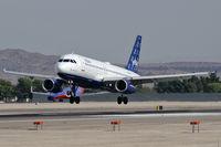 N582JB @ KLAS - jetBlue Airways - 'Mystic Blue' / 2003 Airbus A320-232 - by Brad Campbell