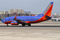 N215WN @ KLAS - Southwest Airlines - 'Ron Chapman - LUV is On-the-Air' / 2005 Boeing 737-7H4 - by Brad Campbell