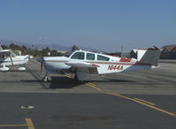 N144A @ SZP - 1974 Beech V35B BONANZA, Continental IO-520-B 285 Hp, taxi - by Doug Robertson