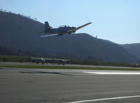 N26CJ @ SZP - 1966 Nanchang China CJ-6A, Huosai 6JIA nine cylinder radial 285 Hp, takeoff climb Rwy 22 - by Doug Robertson
