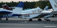 N9736W @ PVG - Poor girl, no air in the tires! - by Paul Perry