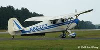 N86203 @ MCZ - Marshalling to her parking spot - by Paul Perry