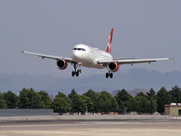 N631VA @ KLAS - Virgin America / 2007 Airbus A320-214