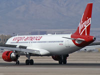 N631VA @ KLAS - Virgin America / 2007 Airbus A320-214 - by Brad Campbell
