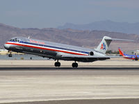 N218AA @ KLAS - American Airlines / 1983 Mcdonnell Douglas DC-9-82(MD-82) - by Brad Campbell