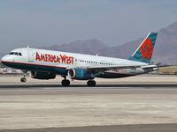 N674AW @ KLAS - America West Airlines / 2005 Airbus A320-232