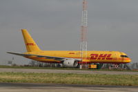 OO-DPK @ EBBR - parked on DHL apron