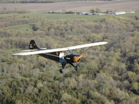 N20161 @ IA27 - Air to air photo near Antique Airfield Blakesburg, IA - by BTBFlyboy