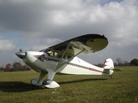 N110XZ @ IA27 - Another view of Aviat's version of the clip wing Monocoupe - by BTBFlyboy