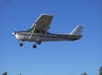 N66168 @ SZP - 1983 Cessna 172P SKYHAWK II, Lycoming O-320-D2J 160 Hp, on short final Rwy 22 - by Doug Robertson