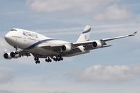 4X-ELA @ EGLL - El Al 747-400