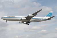9K-ANC @ EGLL - Kuwait Airways A340-300