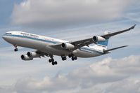 9K-ANC @ EGLL - Kuwait Airways A340-300