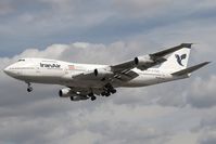 EP-IAH @ EGLL - Iran Air 747-200