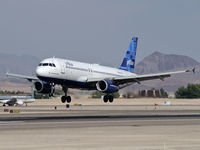 N623JB @ KLAS - jetBlue Airways - 'All We Need is Blue' / 2005 Airbus A320-232 - by Brad Campbell