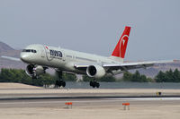 N514US @ KLAS - Northwest Airlines / 1986 Boeing 757-251