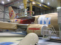 OO-JAT @ EHAM - It's almost finished! One week inside and almost ready to fly again! - by Remon Pouw