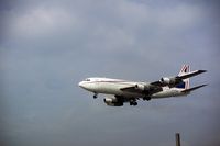 N720JR @ LHR - N720JR finals for Heathrow, 1996 - by Pete Hughes