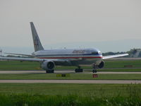 N347AN @ EGCC - Taxing out at Manchester - by David W