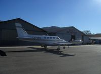 N37285 @ SZP - 1979 Cessna 340A III, two Continental TSIO-520-NB 310 Hp each, pressurized, integral airstair door - by Doug Robertson