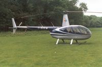 G-NSEW - R44 seen at Finmere - by Simon Palmer